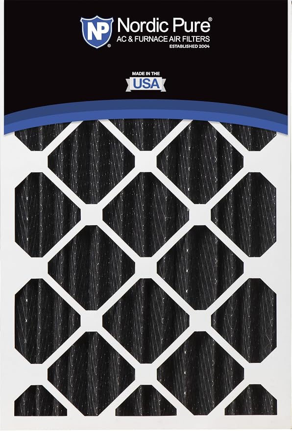 Nordic Pure 18x24x4 Pure Carbon Pleated Odor Reduction Merv 8 Furnace Filters 2 - Image 5