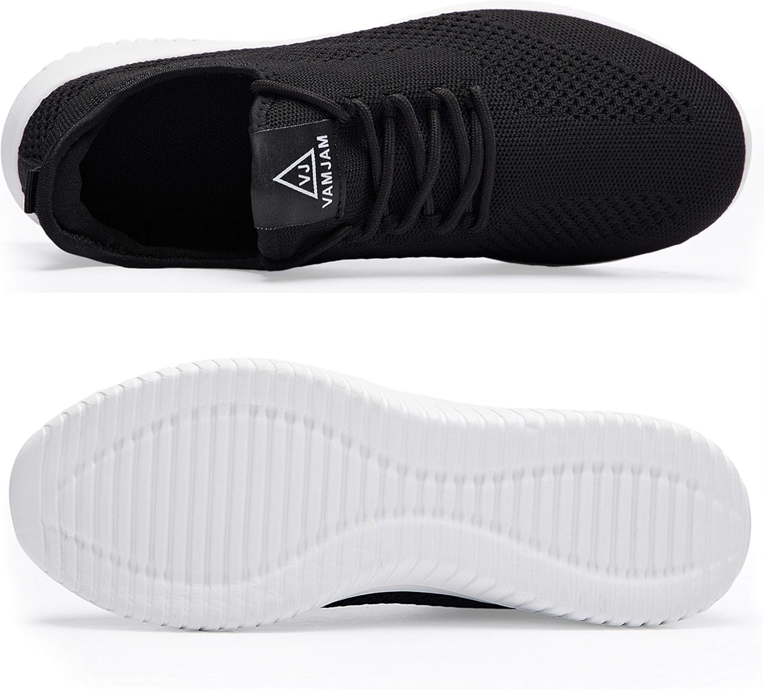 VAMJAM Men's Running Shoes Ultra Lightweight Breathable Walking Shoes Non Slip Athletic Fashion Sneakers Mesh Workout Casual Sports Shoes