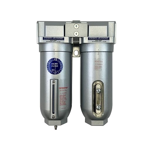 1" NPT Industrial Coalescing Filter Removes Oil, Moisture Vapor Aerosols and in - Image 3
