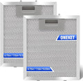 W10915369 Range Hood Filter 2 Pack - Aluminum Frame & Mesh, Universal Grease Filter (8.75"x7.5"x0.35") by oneket