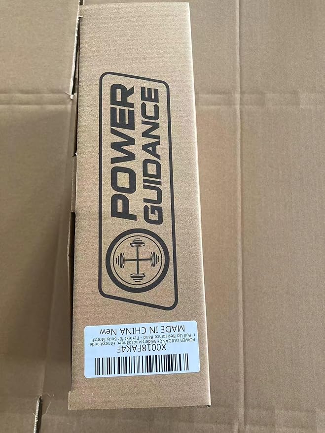 POWER GUIDANCE Pull Up Assist Bands - Stretch Resistance Band - Mobility Band - Powerlifting Bands - by Perfect for Body Stretching, Powerlifting, Resistance Training-FlexoryFit