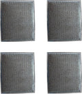 Filter Everything Replacement Aluminum Range Hood Filter Compatible with Broan/Nutone 97006931, 99010121, Whirlpool 4341977 – 10.5” x 8.75” x 1/8” – 4 Pack