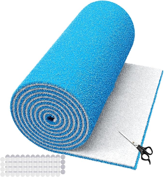 Air Vent Filters,20"x90"Cut to Fit Air Filter Material (80+Filters),MERV 8 Electrostatic Vent Filter for Home Floor Registers,RV,Ceiling,Grilles and Wall HVAC Furnace,With 48PCs Adhesive Hook Tape