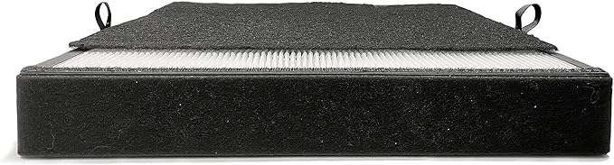 Nispira True HEPA Filter Replacement Compatible with Breathe 45i Smart Flex Air purifier. Compared to Part B4-Odor, B4-Fresh, FL40-Silver-Carbon, 2 Packs