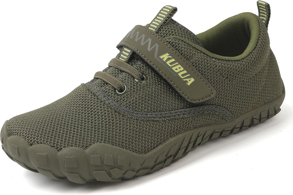 KUBUA Kids Barefoot Shoes Boys Girls Sneakers Naturally Splay Shoes Toddler Little Big Kid