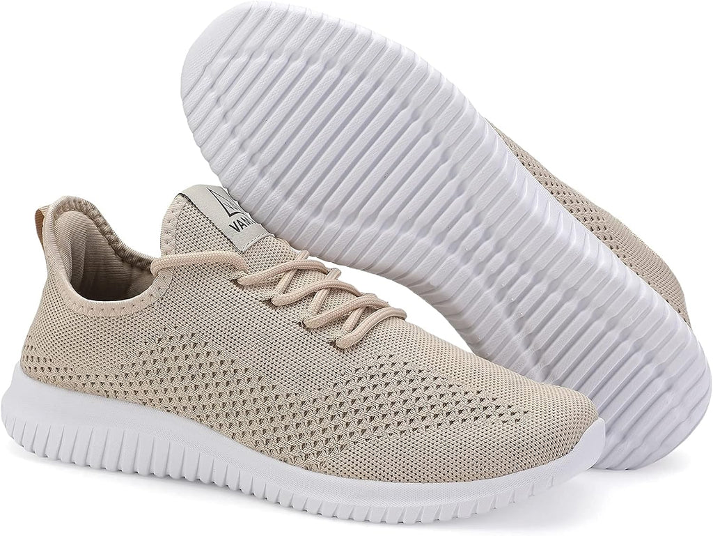 VAMJAM Men's Running Shoes Ultra Lightweight Breathable Walking Shoes Non Slip Athletic Fashion Sneakers Mesh Workout Casual Sports Shoes