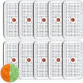 40 Gram Pack of 10 Silica Gel Canister, Gun Safe Dehumidifiers (Orange to Green), Reusable Desiccant Moisture Absorber for Car, Closet
