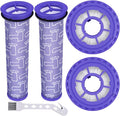 Filter Replacements for Dyson DC41, DC65, DC66, UP13, UP20 Multi Floor, Ball and Animal Vacuum, 2 Post Filters & 2 Pre Filters, Replaces Part # 920769-01 & 920640-01
