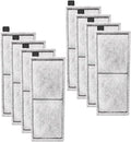 8 Pack Filter Cartridge for Top Fin RF-L Filter, Aqurium Filter Cartridge Refill for Top Fin Desktop Aquariums with Large Retreat Filter