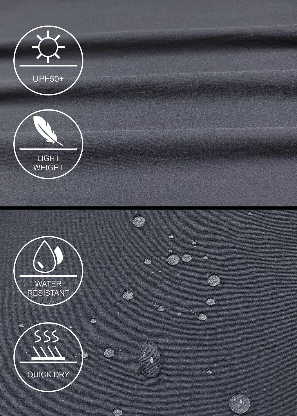 GymBrave Women's Hiking Cargo Pants Quick Dry Outdoor Camping Capris Water Resistant UPF 50 with Zipper Pockets