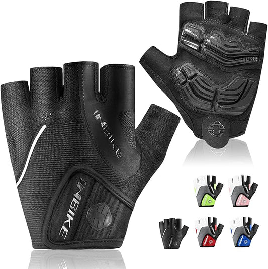 INBIKE 5mm Padded Half Finger Bike Bicycle Cycling Gloves-FlexoryFit