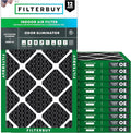 Filterbuy 12x30x1 Air Filter MERV 10 Odor & Allergy Defense by Filterbuy