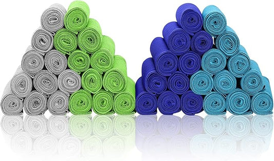 Cooling Towels 40 Pack 40"x 12", 160gsm Bulk Cool Towels, Soft Breathable, Super Absorbent, Quick Cold Towel, for Bowling, Yoga, Travel, Camping, Golf, Football, Hiking, Outdoor Work-FlexoryFit