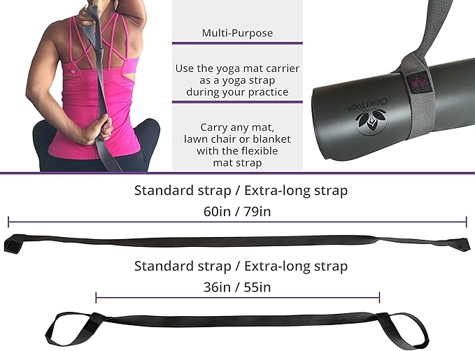 Clever Yoga Mat Carrier Strap sling-FlexoryFit