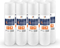Aquaboon 5 Micron 20 x 4.5 Whole House Sediment Filter Cartridge 20 inch Water Filter Replacement Compatible with DGD-5005-20, FP25B, AP810-2, 8-Pack