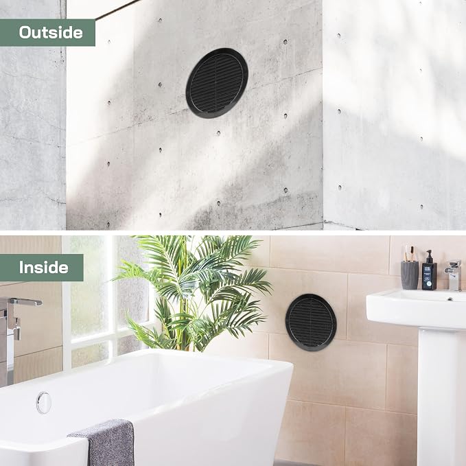 Vent Systems 8" Inch Black Soffit Vent Cover - Image 5