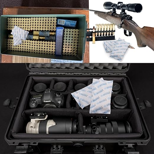 Silica Gel Packets, 20 Gram 15 Packs Dessicant Packets for Storage, Pure and Safe Silica Gel Desiccant Packs, Humidity Packs