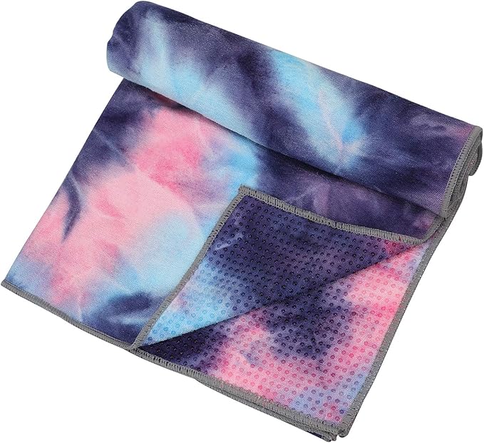 Yoga Towels , Non Slip Hot Yoga Towel Skidless Waffle Texture, 100% Absorbent Odorless Microfiber Yoga Blanket, Standard Sized 24 inchx1-FlexoryFit