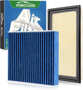 Cabin & Engine Air Filter Fit for Explorer 11-19, Flex 10-19, Fusion 10-12 by Forccord