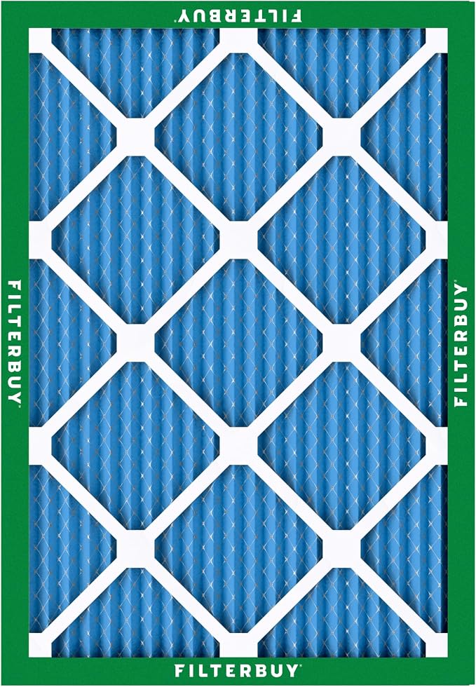 Filterbuy 19x20x1 Air Filter MERV 13 Optimal Smoke & Allergy Defense, - Image 9