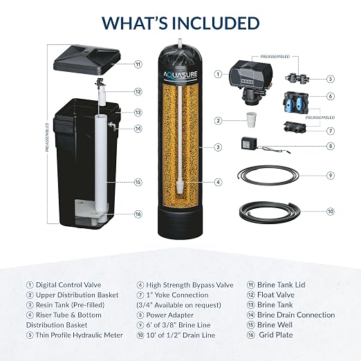 Aquasure Harmony Series 72, 000 Grains Whole House Water Softener - Image 8