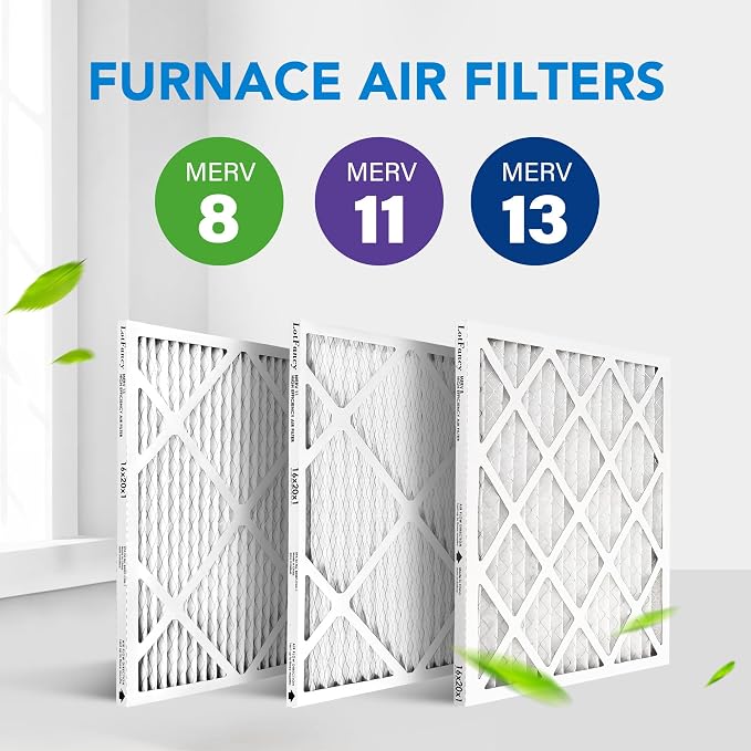 LotFancy 16x20x1 Air Filter MERV 13 4-Pack, Electrostatic Pleated HVAC Furnace - Image 8