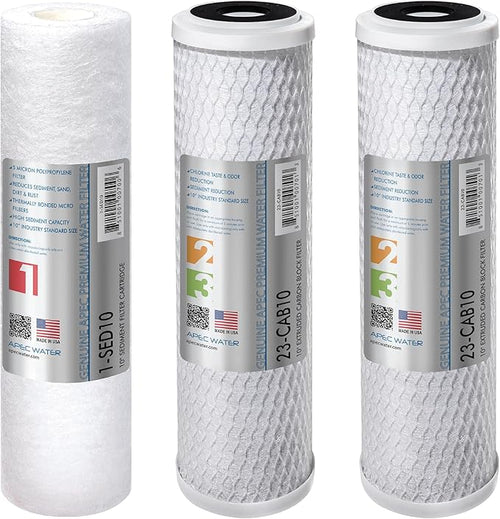 APEC Water Systems ULTIMATE Series US Made Stage 1, 2 & 3 Replacement Filter by APECWaterSystems