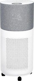 CleanForce Air Purifier for Large Rooms Up to 2550 ft², H13 HEPA Air Cleaner with Sleep Mode, Ideal for Home and Offices, Alexa Compatible, Removes Dust, Allergens, and Odors, Gray, New Edition