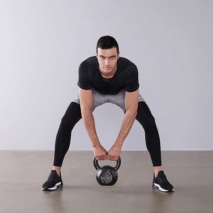 Amazon Basics Cast Iron Kettlebell-FlexoryFit