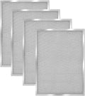 BPS1FA30 Range Hood Grease Filter 11-3/4" x 14-1/4" x 3/8" Compatible with Broan QS1 Nutone Allure WS1 QS2 30" Range Hood, Replaces 99010299 S99010299 S99010305 AP3378953 (4 Pack)