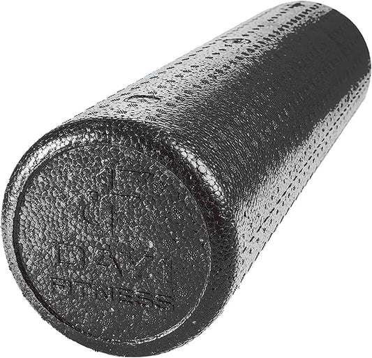 High-Density Round Foam Rollers - 4 Size and 8 Color Options - Massage Rollers for Stretching, Deep Tissue and Myofascial Release-FlexoryFit
