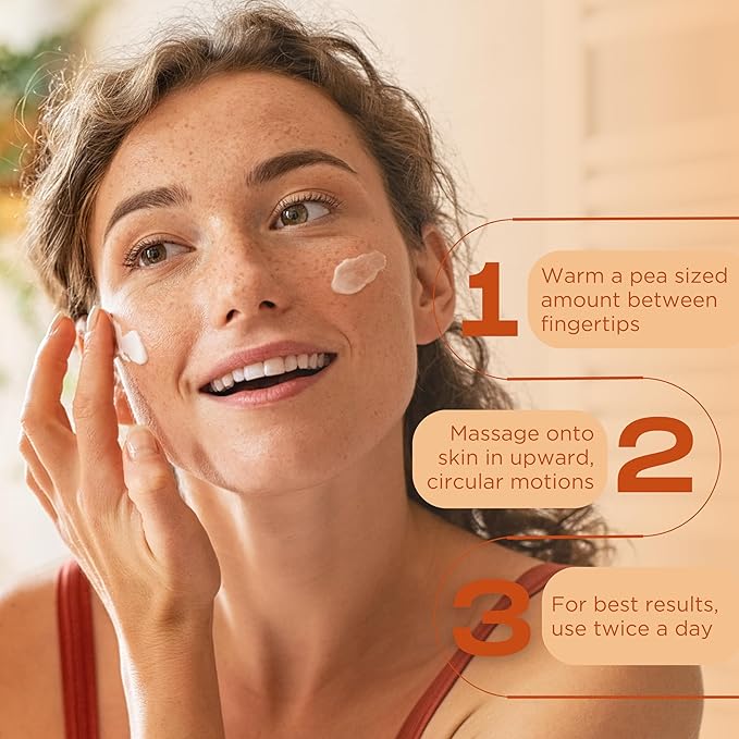 InstaNatural Vitamin C Moisturizer Face Cream, Brightens and Reduces the Look of Fine Lines and Wrinkles, Moisturizing Lotion for Dry Skin, with Hyaluronic Acid, 3.4 FL Oz-FlexoryFit