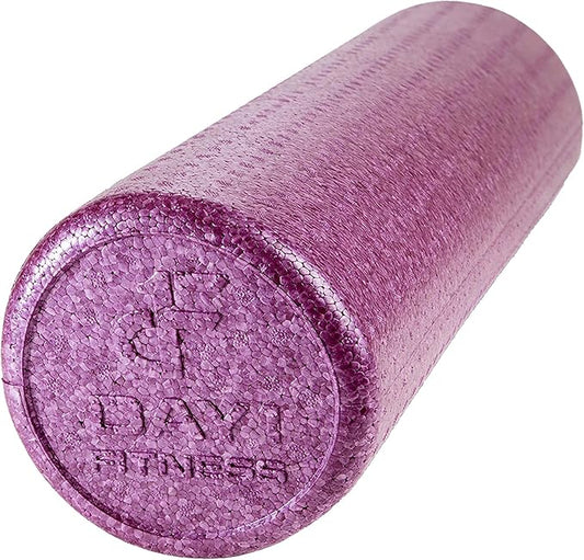High-Density Round Foam Rollers - 4 Size and 8 Color Options - Massage Rollers for Stretching, Deep Tissue and Myofascial Release-FlexoryFit
