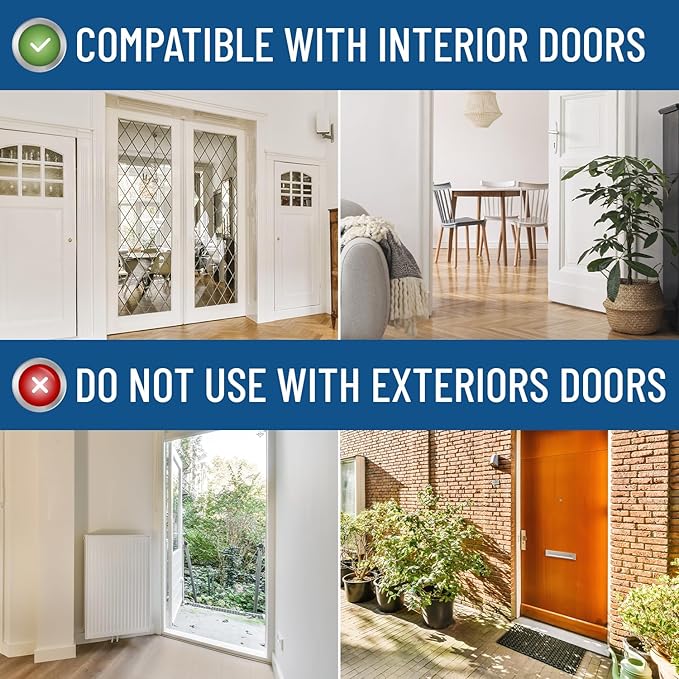 Everlasting Comfort Under Door Draft Stopper - Under Door Sound Blocker, Soundproofing, Blocks Cold Air, Hot Air & Noise, Easy Install, No Adhesive - Gap Filler , Sound Proof Bottom Seal 30"-36"