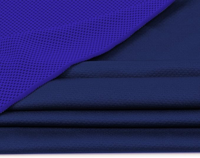 Biange Cooling Towel (Pack of 20, 40"x12") with Pouches for Sports, Workout, Fitness, Gym, Yoga, Golf, Pilates, Travel, Camping & More-FlexoryFit