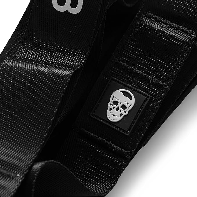 Gymreapers Stretching Strap for Physical Therapy Non-Elastic Stretch Band 10 Loop Neoprene Stretch Strap for Yoga Pilates Exercise Men & Women-FlexoryFit