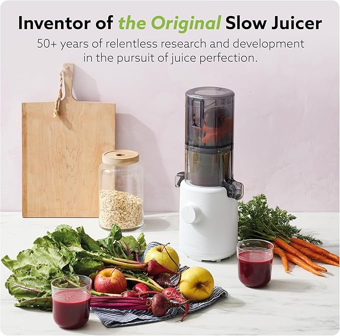Hurom H310A Personal Self Feeding Slow Masticating Juicer (Matte Black)-FlexoryFit