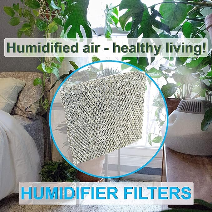 HQRP 2-pack Water Filter compatible with TRANE/American Standard BAYPAD01A1010A; HUMD200, HUMD200A, HUMD200T, HUMD200ABA00B Whole House Humidifiers