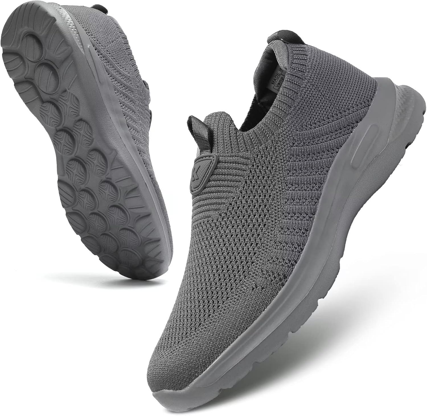 Mens Walking Shoes Lightweight Breathe Mesh Running Shoes Slip On Fashion Tennis Sneakers Comfort Gym Workout Zapatos de Hombre