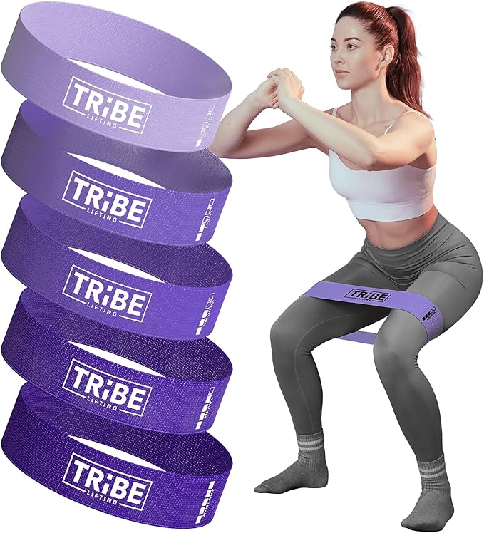 Fabric Resistance Bands for Working Out - Booty Bands for Women and Men - Exercise Bands Resistance Bands Set - Workout Bands Resistance Bands for Legs - Fitness Bands-FlexoryFit