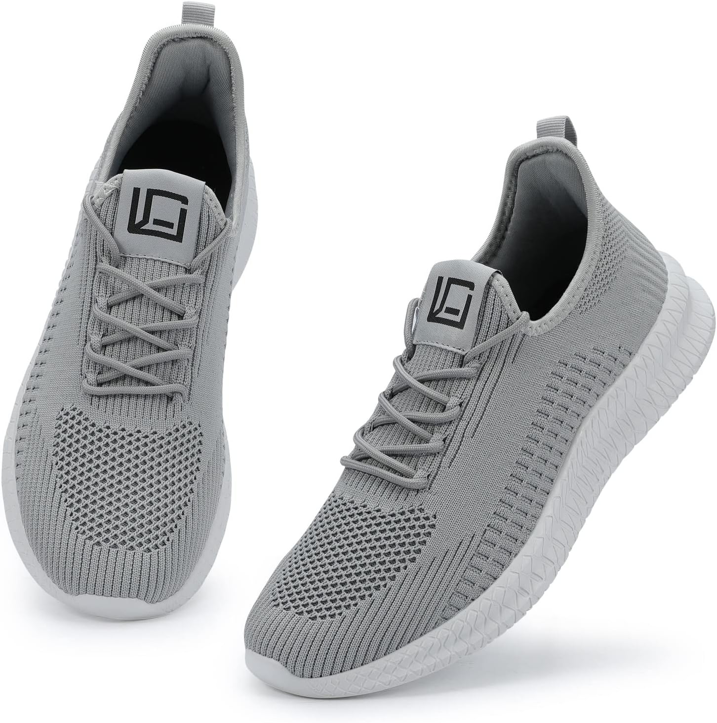 LCGJR Men's Running Shoes Ultra Lightweight Breathable Comfortable Walking Shoes Casual Fashion Sneakers Mesh Workout Shoes