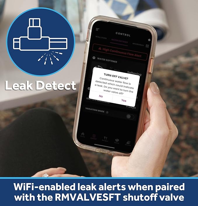 GE Smart Water Softener, 000 Grain, Built-in WiFi - Image 3