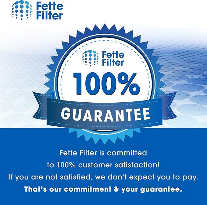 Fette Filter - 2 Pack Core 300 True HEPA Filters Compatible with LEVOIT Core 300 & Core P350 Air Purifier, 3-in-1 H13 Grade Premium True HEPA Filter Replacement Part # Core 300-RF and Core P350-RF