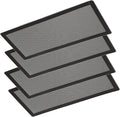 Magnetic Floor Vent Covers- 4"x10" Air Vent Screen Mesh Cover, Floor Register by HUAREW