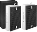 HPA5100B True HEPA Replacement Filter Compatible with Air Purifiers HPA5100 HPA5150 HPA3100, 2 R HEPA, 2 S Carbon and 4 A Pre-Filters, Part # HRF-R1 HRFSC1 HRF-ARVP100 HRF-A100