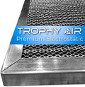 Washable Electrostatic HVAC Furnace Air Filter, Lasts a Lifetime, 6 Stage Permanent Air Filter, Healthier Home or Office, Made in The USA - Increases Airflow (12x30x1)