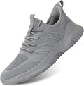 Mens Running Shoes Slip-on Walking Sneakers Lightweight Breathable Casual Soft Sole Trainers