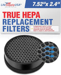 True HEPA + Carbon Filter LV-H132-RF/G-2000-FL | Fits Levoit LV-H132 & Geniani G-2000 Air Purifiers by LifeSupplyUSA