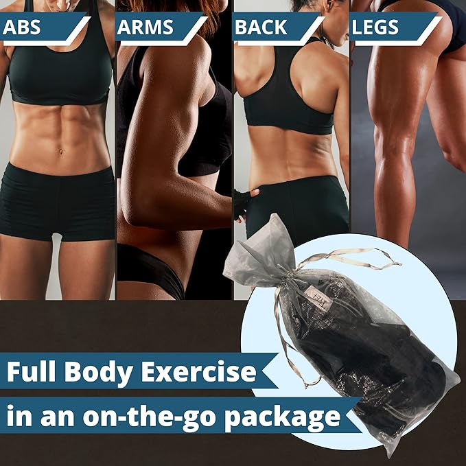TYE4® and TYE4X™ - Pilates Wearable Resistance/Assistance; Total Body Exercise; Core Strengthening, Portable, Home Gym, Pilates, Yoga, Barre, Posture, Stretching, Balance-FlexoryFit