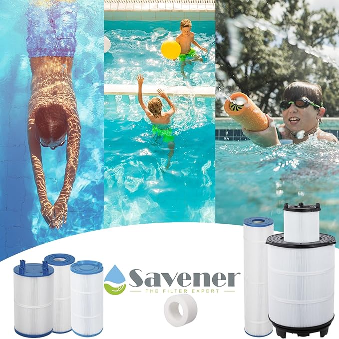 4CH-949 Spa Filter Replaces Unicel 4CH-949, PWW50L, Filbur FC-0172, SD-01143, 817-4050, Rising Dragon 50, Waterway Teleweir 50 sqft Filter Cartridge 2 Pack